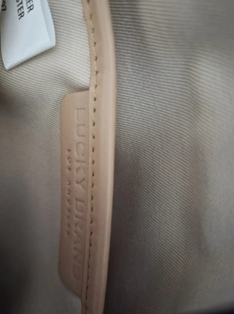 Lucky Brand compact leather